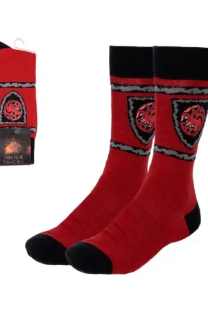Fabrieksprijs House of the Dragon Crest Socks Assortment (6)