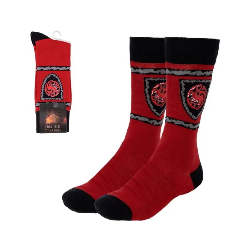 Fabrieksprijs House of the Dragon Crest Socks Assortment (6)