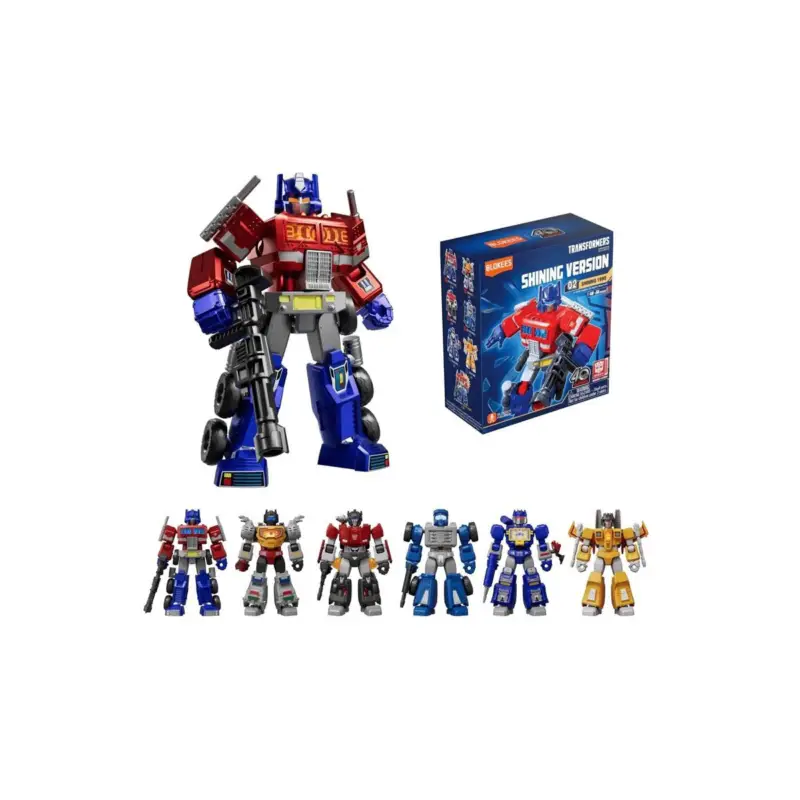 Nu Kopen Transformers Assorted Figures Plastic Model Kit Blokees Shining Version 02 Shining 1985 (9)