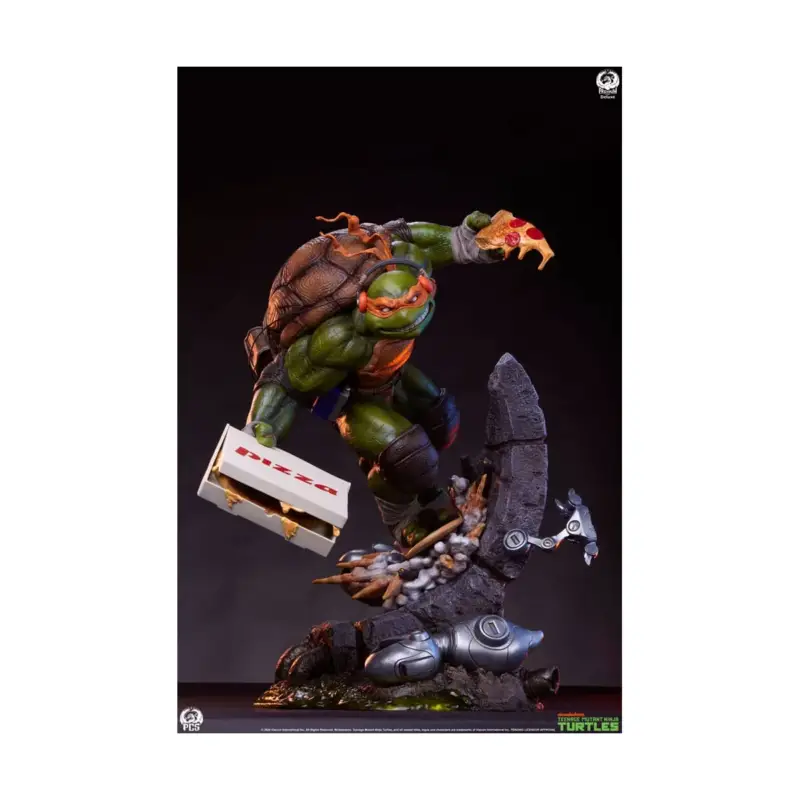 Teenage Mutant Ninja Turtles Statuette 1/3 Michelangelo Deluxe Edition 67 cm Beeldjes Weekendaanbieding