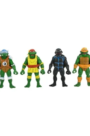 Ninja Turtles (Archie Comics) figures Pack of 4 Stump Wrestling Turtles 18 cm Figuurtje Seizoensaanbieding