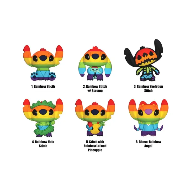 Bestseller Lilo & Stitch Mystery Display 3D Magnets Series 4 (12)