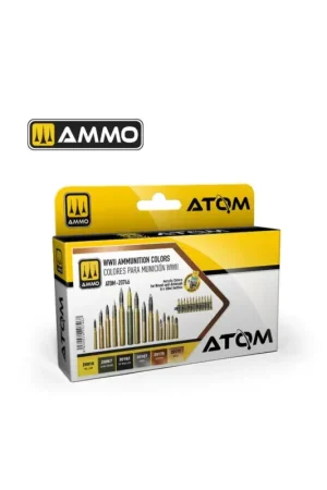 Voordeelprijs ATOM WWII Ammunition Colors Acrylverf