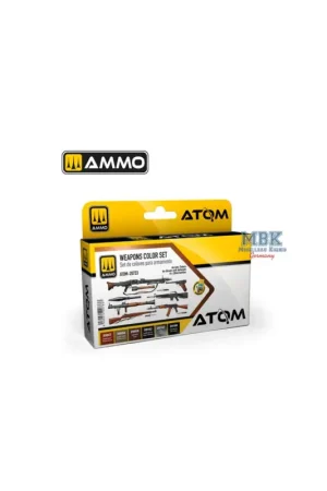 Dagaanbieding ATOM Weapons Color Set Acrylverf