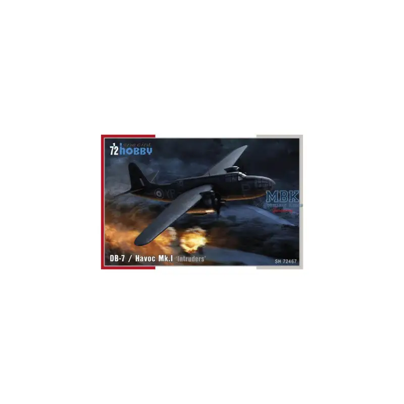 Lage Kosten Douglas DB-7 Havoc Mk.I "Intruders’" Schaalmodel
