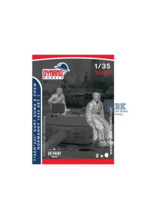 Rechtstreeks Van De Fabrikant WSS - Tiger 222 Crew Normandy 1944 Set 1 Figuren