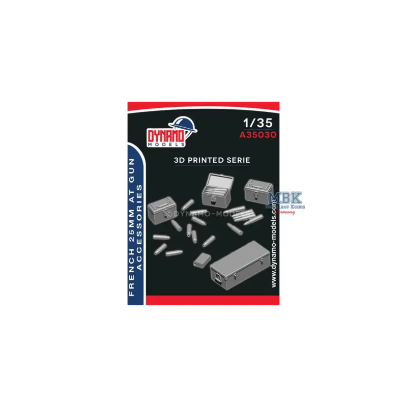 Bestel Nu French 25mm Anti-Tank gun Ammunition a.Accessories