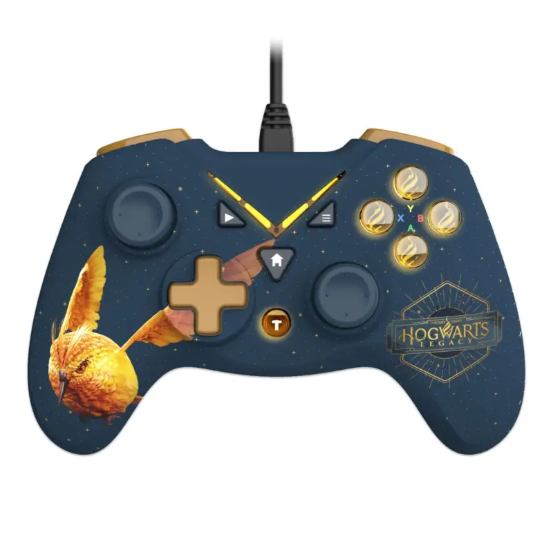 Harry Potter - Bedrade controller voor pc met 3M-kabel - Golden Vivet (niet compatibel met Microsoft) Korting