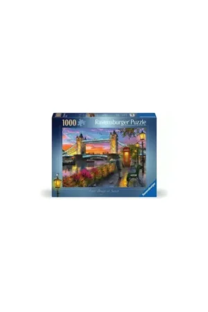 Ravensburger - Puzzle 1000 Tower Bridge At Sunset Puzzel Populair