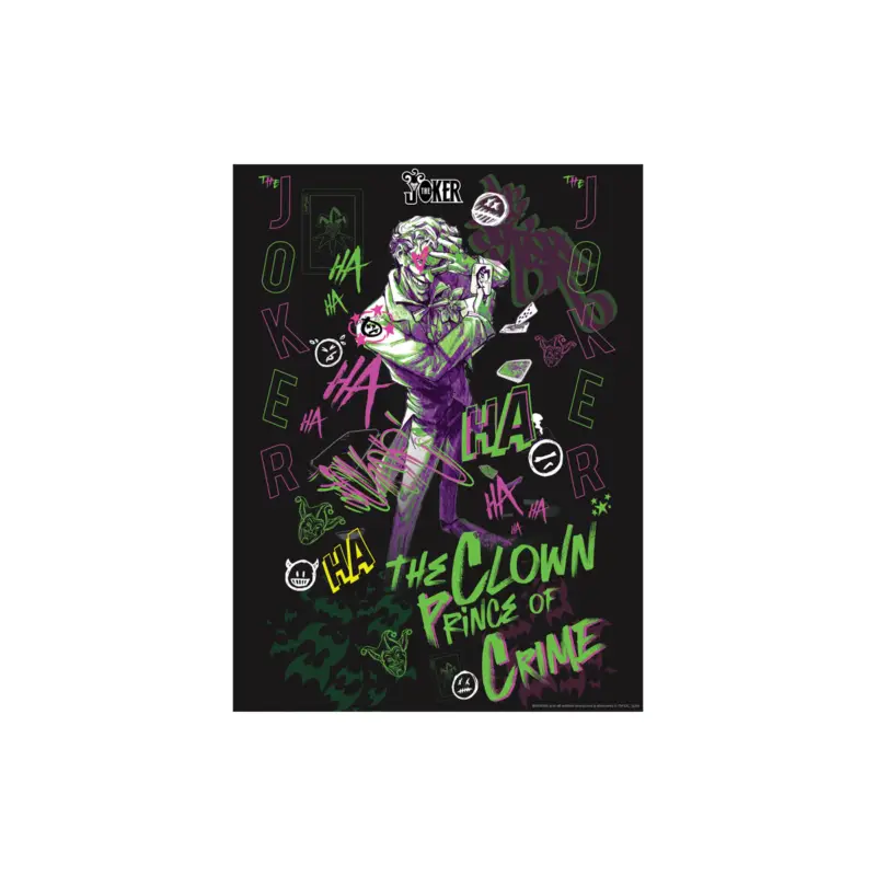 Betrouwbaar DC - Golden Poster Joker The Clown Prince Of Crime