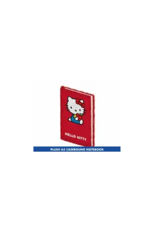 Koop Online HELLO KITTY - A5 plush notebook