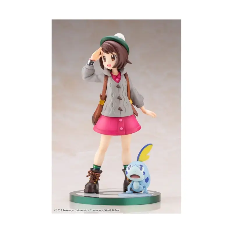 POKEMON - Gloria & Larméléon - ARTFXJ Statuette 1/8 21cm Figuurtje Tijdelijk Beschikbaar