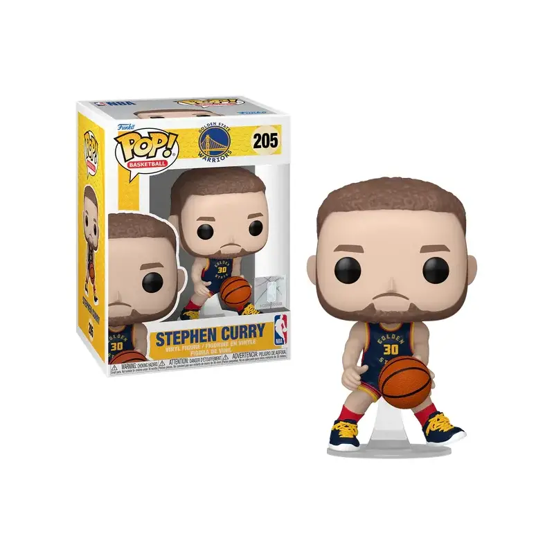 Actieprijs WARRIORS - POP NBA N° 205 - Stephen Curry (City Edition 24) Pop figur