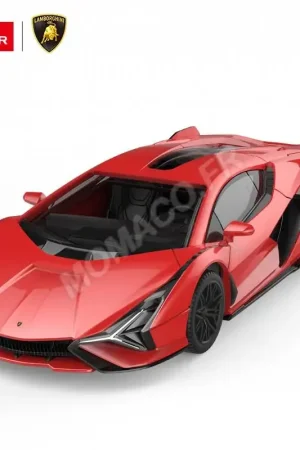Flitsaanbieding Lamborghini sian red Miniatuur