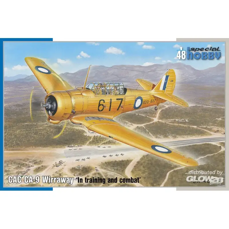 Alleen Vandaag CAC Wirraway 'In training and combat' Schaalmodel