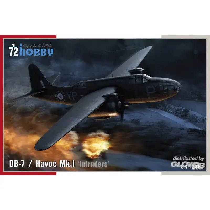 DB-7 Havoc Mk.I 'Intruders' Schaalmodel Lage Kosten