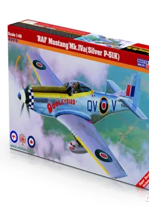 RAF P-51 Mustang Mk Iva Silver P-51 Schaalmodel Direct Beschikbaar