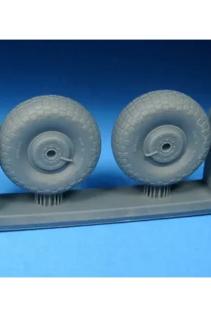 Gereduceerde Prijs de Havilland Mosquito Late Mainwheels - Block Tread