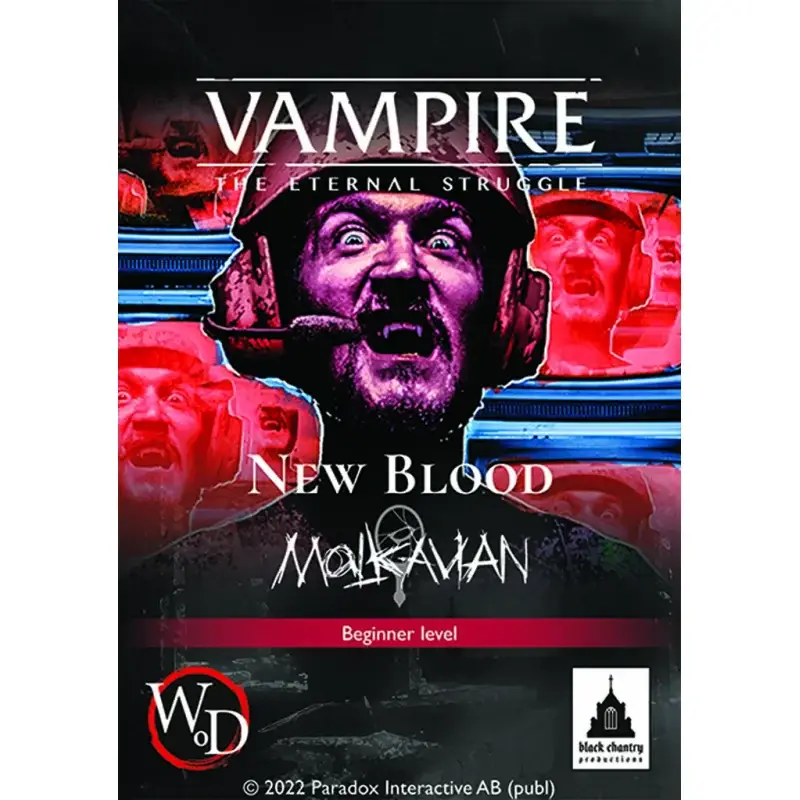 Vampire TES New Blood Malkavian Merkproduct