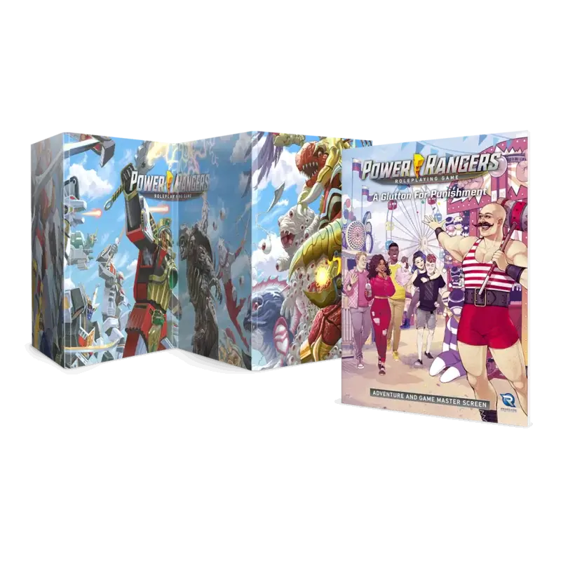 Power Rangers RPG Glutton for Punishment GM Screen Bestel Nu
