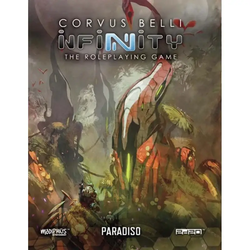 Beperkt Aanbod Infinity RPG Paradiso Planet Book