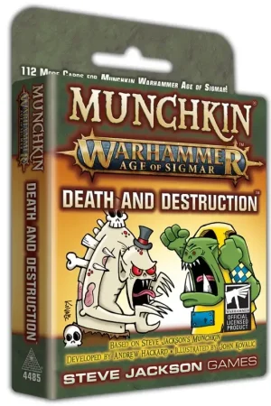 Bestseller Munchkin Warhammer Age of Sigmar Death and Destruc