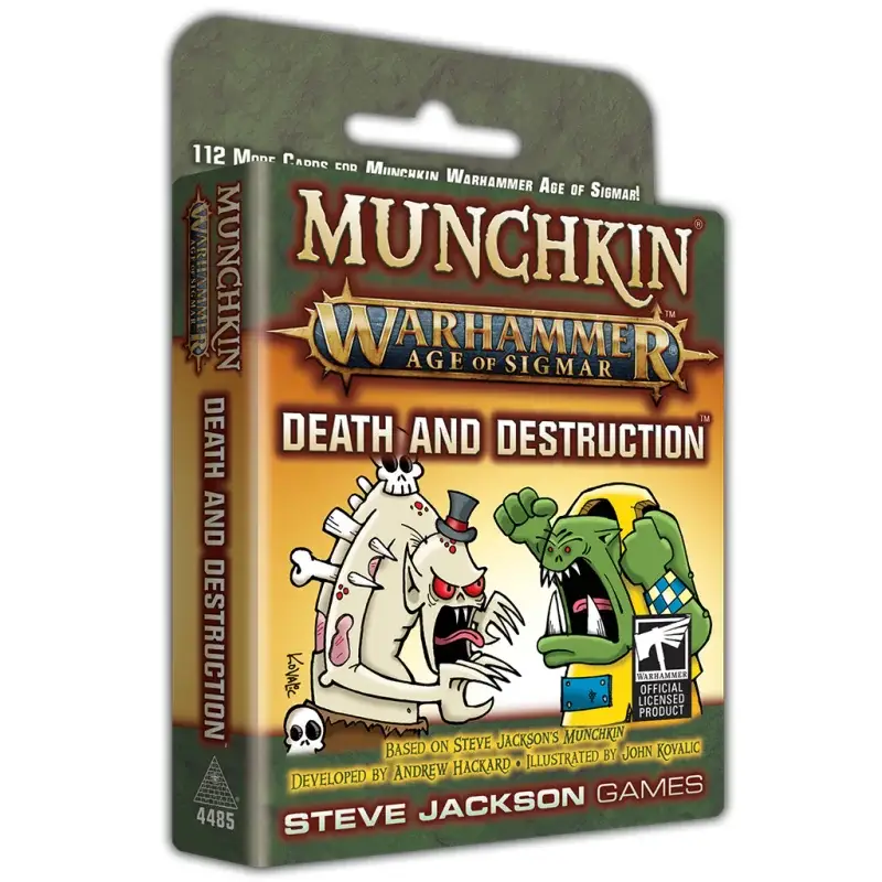 Bestseller Munchkin Warhammer Age of Sigmar Death and Destruc