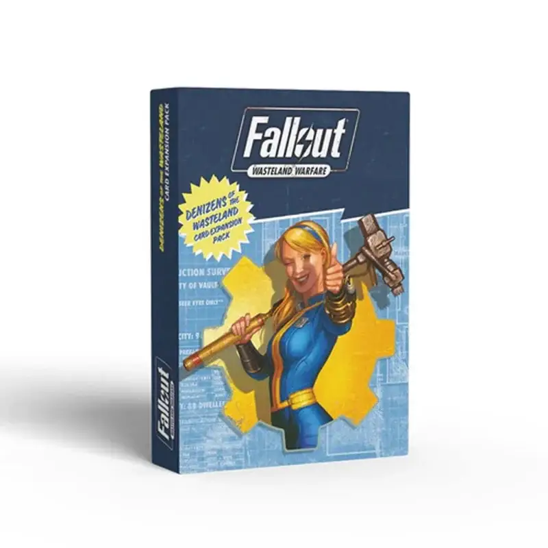 Exclusieve Aanbieding Fallout Denizens of the Wasteland Card Exp Pack Figuurtje