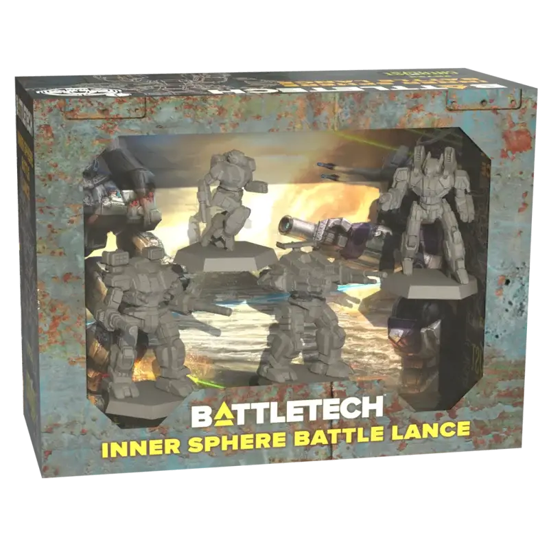 Express Levering BattleTech Inner Sphere Battle Lance Figuurtje