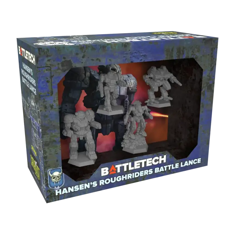 Koopje BattleTech Hansens Roughriders Battle Lance Figuurtje