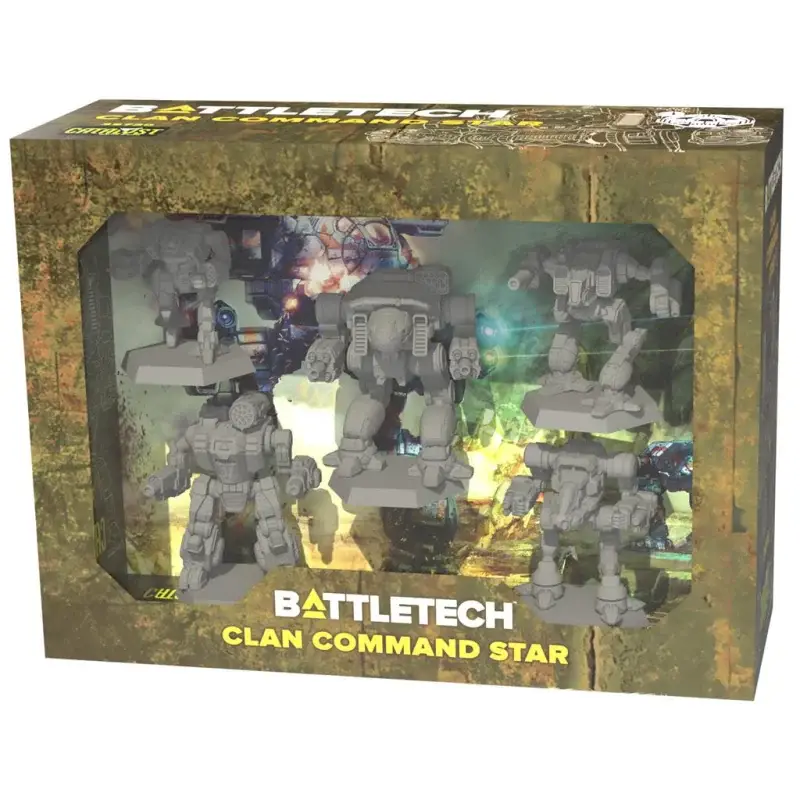 BattleTech Clan Command Star Figuurtje Veilige Betaling