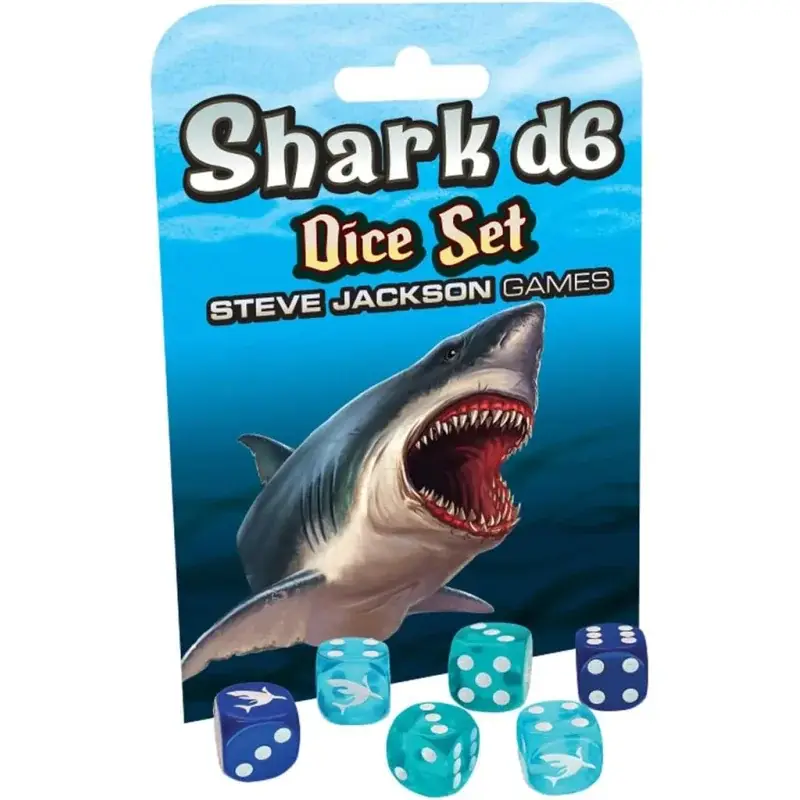 Beperkt Aanbod Shark D6 Dice Set