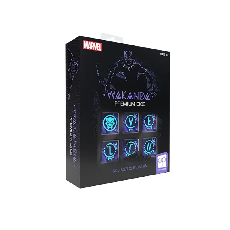 Koop Online Marvel Black Panter Premium Dice Set
