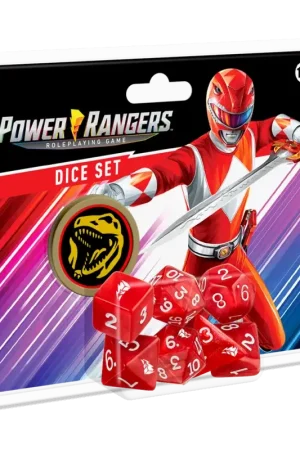 Power Rangers RPG Dice Set Red Beperkte Voorraad