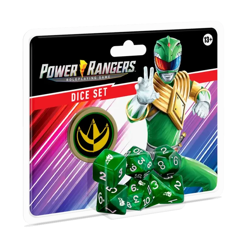 Nu Kopen Power Rangers RPG Dice Set Green