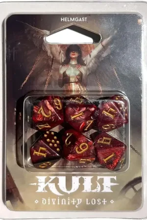 Flitsaanbieding KULT Divinity Lost Archetype Dice Set Inferno