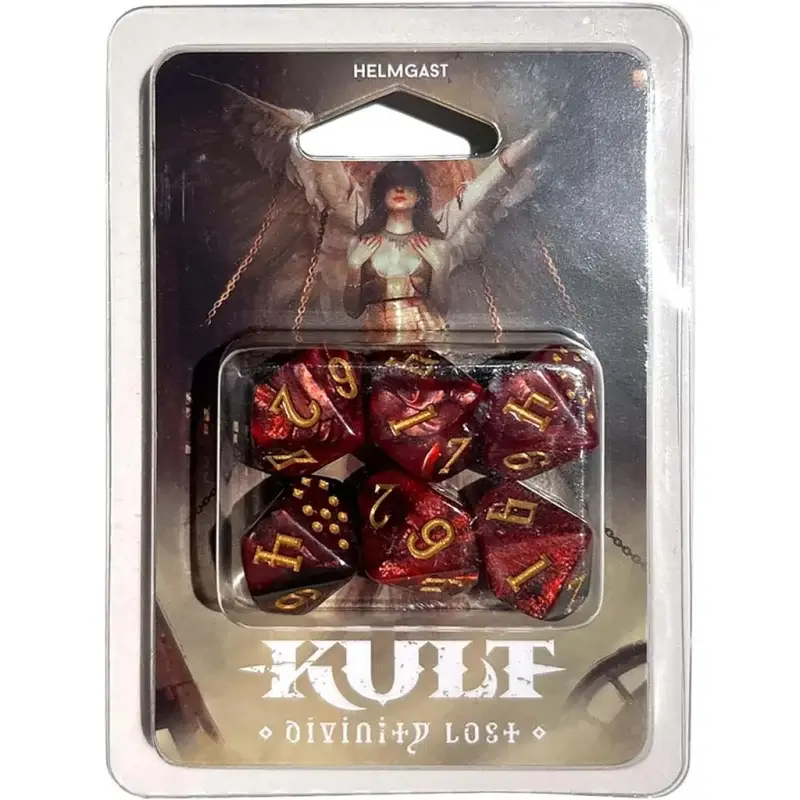 Flitsaanbieding KULT Divinity Lost Archetype Dice Set Inferno