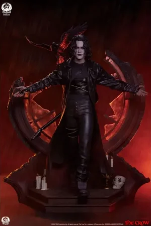 The Crow statuette Epic Series 1/3 Crow Deluxe Edition 66 cm Beeldjes Gereduceerde Prijs