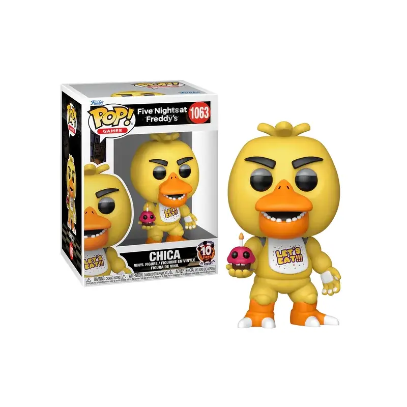 FIVE NIGHTS AT FREDDY'S - POP Games N° 1063 - Chica Pop figur Dagaanbieding