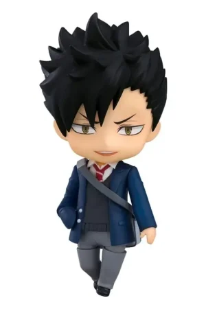 Gereduceerde Prijs Haikyu!! Nendoroid figure Tetsuro Kuroo School Uniform Ver. 10cm Figuurtje