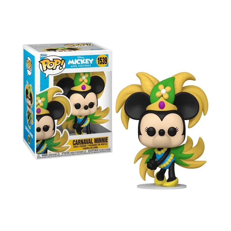 Aanbieding MICKEY AND FRIENDS - POP Disney N° 1539 - Minnie Carnival Pop figur