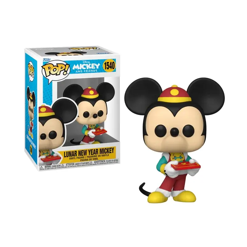 MICKEY AND FRIENDS - POP Disney N° 1540 - Lunar New Year Mickey Pop figur Merkproduct