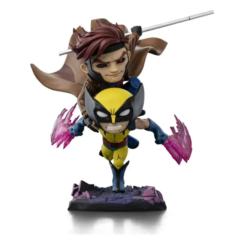 X-Men 97 Mini Co. PVC figure Gambit and Wolverine 23 cm Figuurtje Nu Kopen