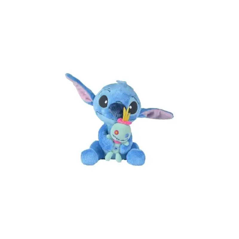 STITCH - Stitch plush with Scrump - 35cm Nieuw
