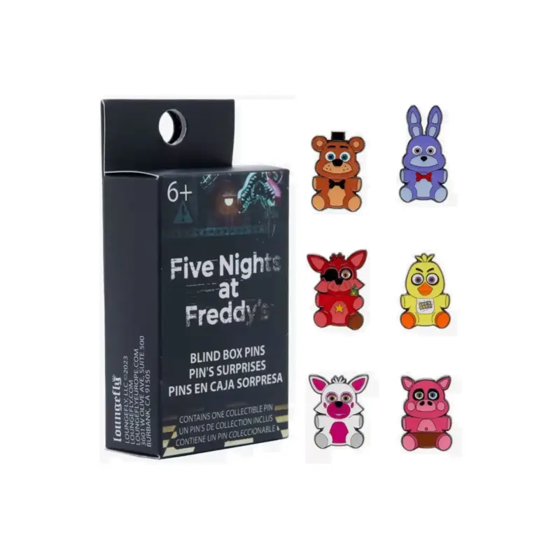 Direct Beschikbaar FNAF - Funko Blind Box Enamel Pins - Blind Characters -12 pcs