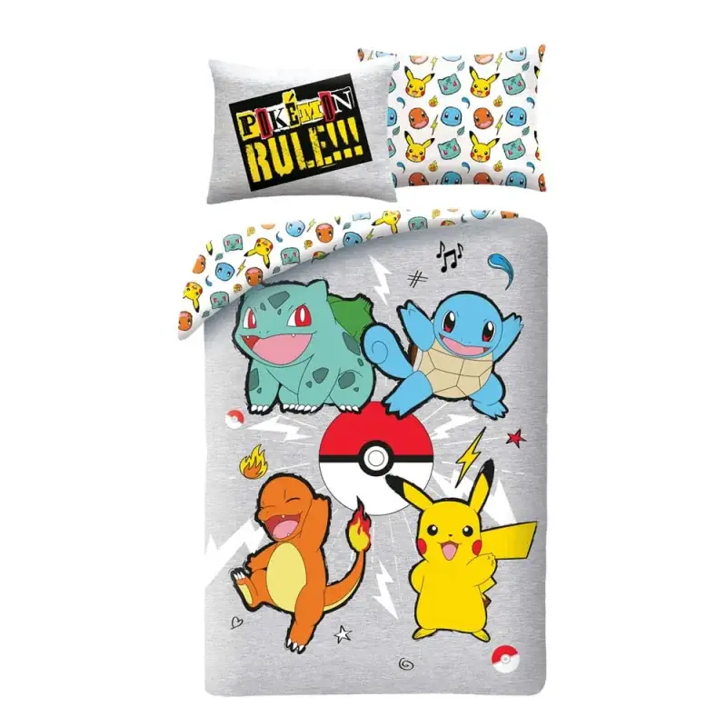 Koopje Pokemon Bedding Set Ver. 5 140 x 200 cm / 70 x 90 cm