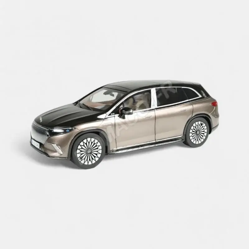 Mercedes-benz eqs suv brons "fluweelbruin" Miniatuur Merkproduct