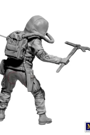 Post-apocalyptische serie. De laatste brug. Kit nr. 7. Honden van de Apocalyps Figuren Laatste Versie