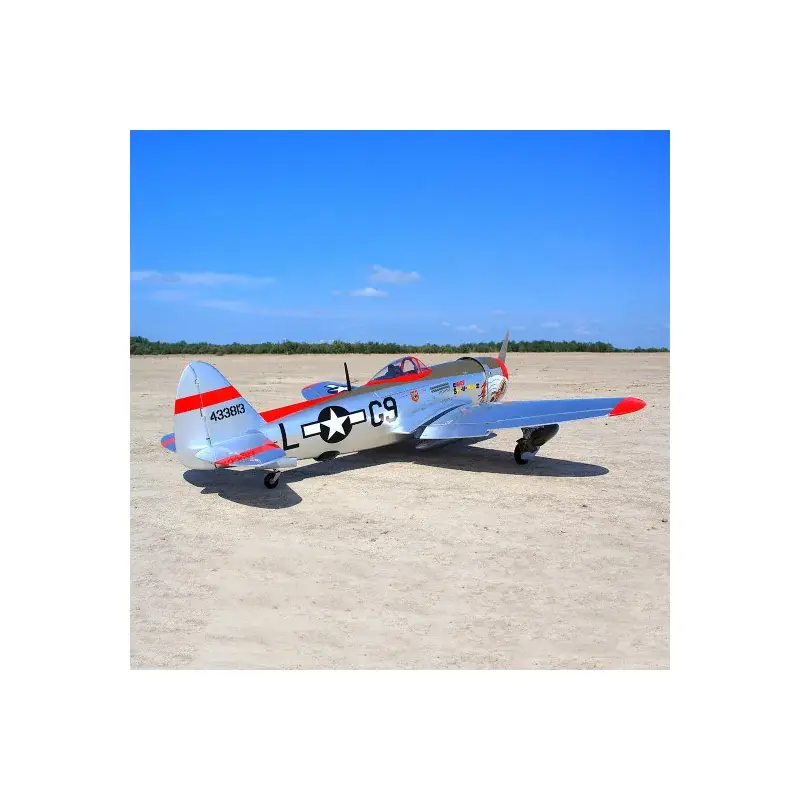 Direct Beschikbaar Radiogestuurd thermisch vliegtuig P-47D Thunderbolt Chief Ski-U-Mah II 35cc ARF