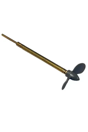 Alleen Vandaag Bootbeslag 4x90mm as met tweebladige propeller